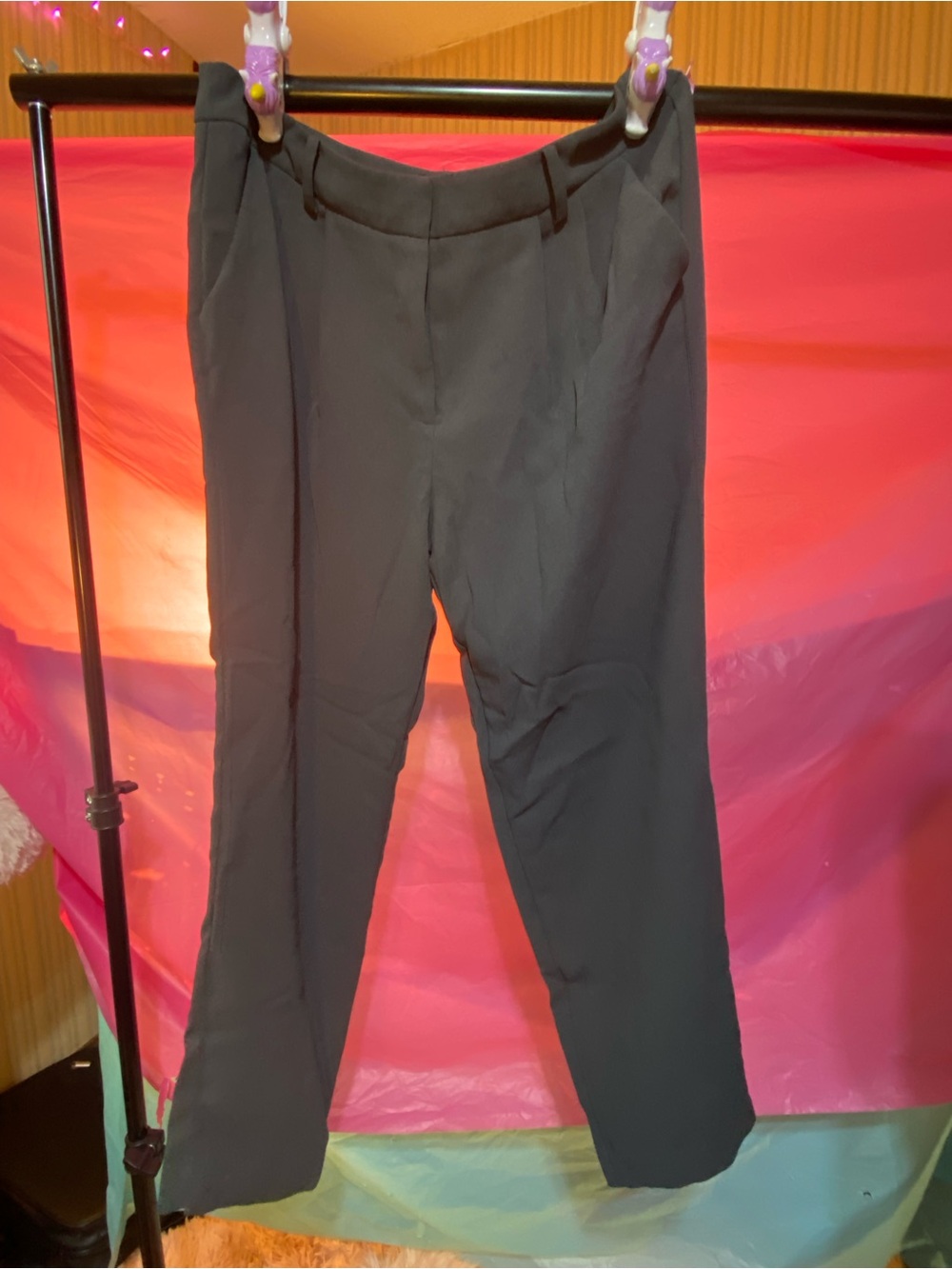 Forever 21 Gray Wide-Leg Pants